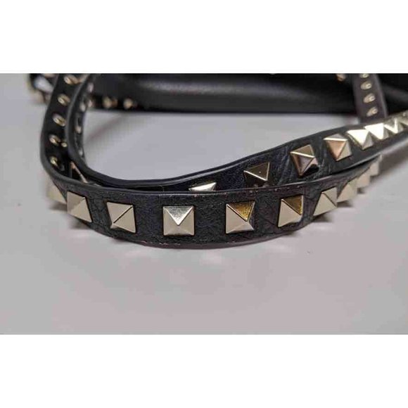 SOLD Valentino Black Rockstud Trapeze Bag - Picture 5 of 8